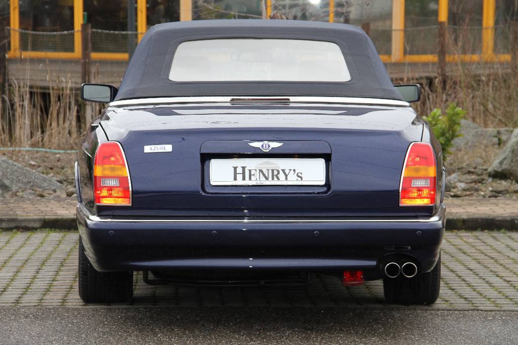 Detail g: Bentley Azure Cabriolet, EZ 06.1999, Laufleistung ca. 51.366 km, HU Österreich, 286 kW/ 389 PS, 8-Zylinder, Automatikgetriebe, dunkelblau, Vollleder ...