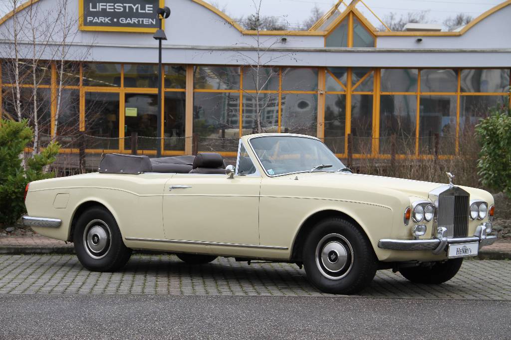 Detail b: Rolls-Royce Corniche Cabriolet Mulliner Park Ward, EZ 02.1977, Laufleistung ca. 6.322 miles abgelesen, HU Österreich, H- zulassungsfähig, 140 kW/ ...