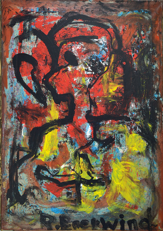 Rudi Baerwind, 1910-1982, Öl/Lwd, signiert, ca. 100x70 cm