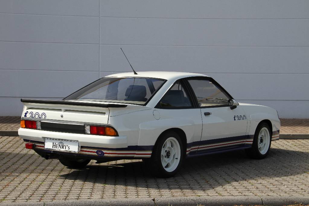 Detail a: Opel Manta i200, EZ 01.1984, Laufleistung ca. 23.623 km abgelesen, H-zulassungsfähig, 92 kW/125 PS, 4-Zylinder, 5-Gang Schaltgetriebe, weiß, ...