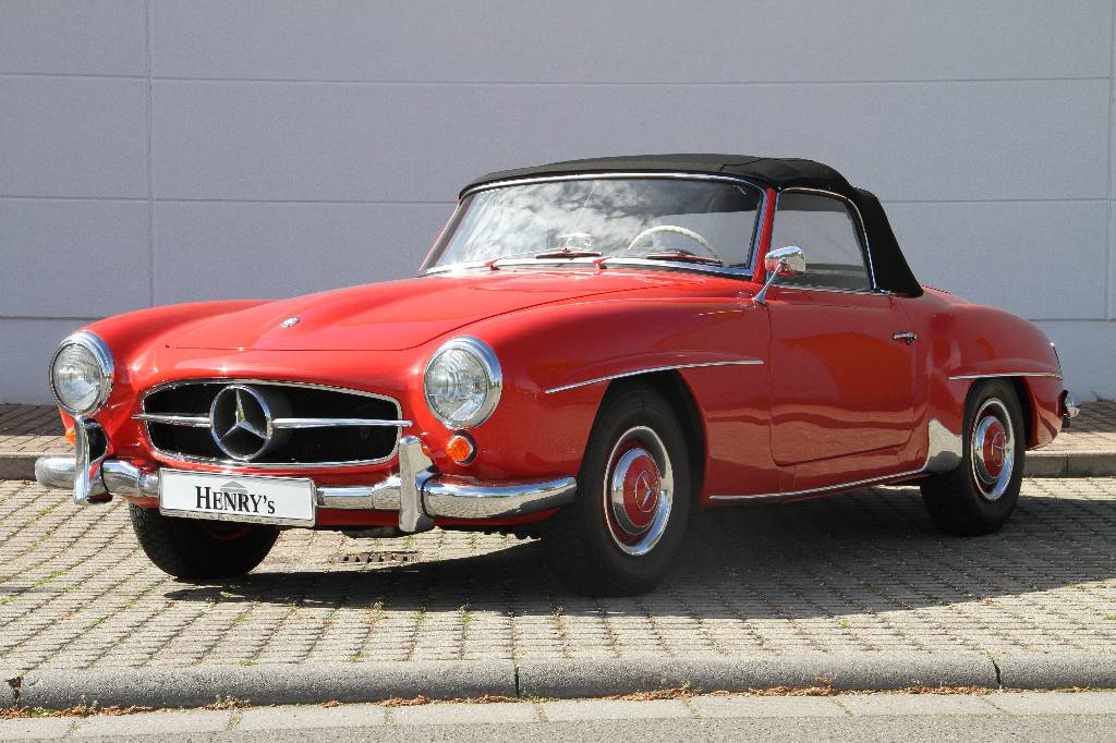 Detail a: Mercedes-Benz 190 SL W121 B II, EZ 07.1958, Laufleistung ca. 27.497 km abgelesen, HU 04.2018, H-Zulassung, 77 kW/ 105 PS, 4- Zylinder, 4-Gang ...