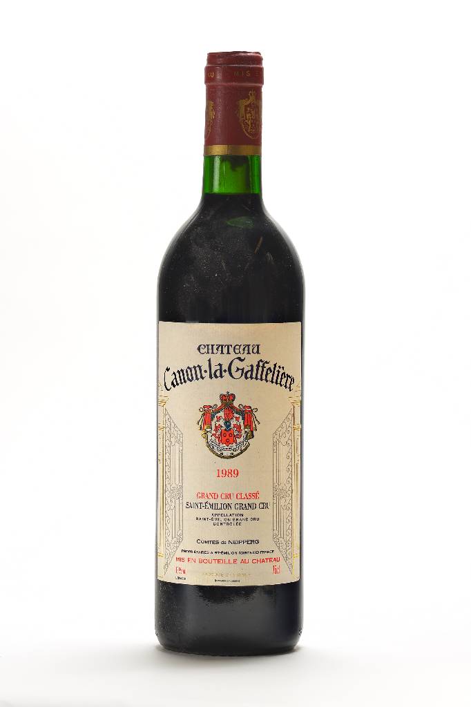 2 Flaschen 1989 Chateau Canon La Gaffeliere,Saint-Emilion, Grand Cru Classe, ca. top shoulder und into neck, ca. 75 cl, ca. 13 % Vol, unverkostet, ...