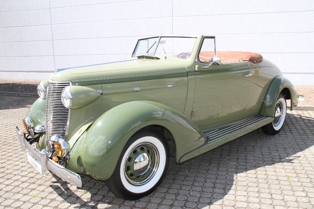 Nash LaFayette Cabriolet, EZ 10.1938, 2. Hand laut Brief, Laufleistung ca. 42.000 km abgelesen, HU 07.2017, H-Zulassung, 70 kW/ 95 PS, 6-Zylinder, ...