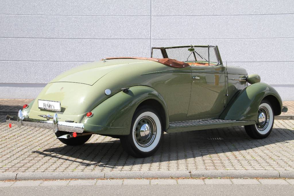 Detail a: Nash LaFayette Cabriolet, EZ 10.1938, 2. Hand laut Brief, Laufleistung ca. 42.000 km abgelesen, HU 07.2017, H-Zulassung, 70 kW/ 95 PS, 6-Zylinder, ...