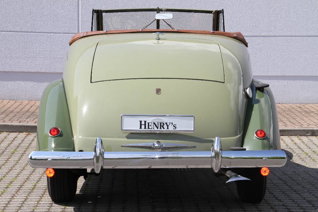 Detail b: Nash LaFayette Cabriolet, EZ 10.1938, 2. Hand laut Brief, Laufleistung ca. 42.000 km abgelesen, HU 07.2017, H-Zulassung, 70 kW/ 95 PS, 6-Zylinder, ...