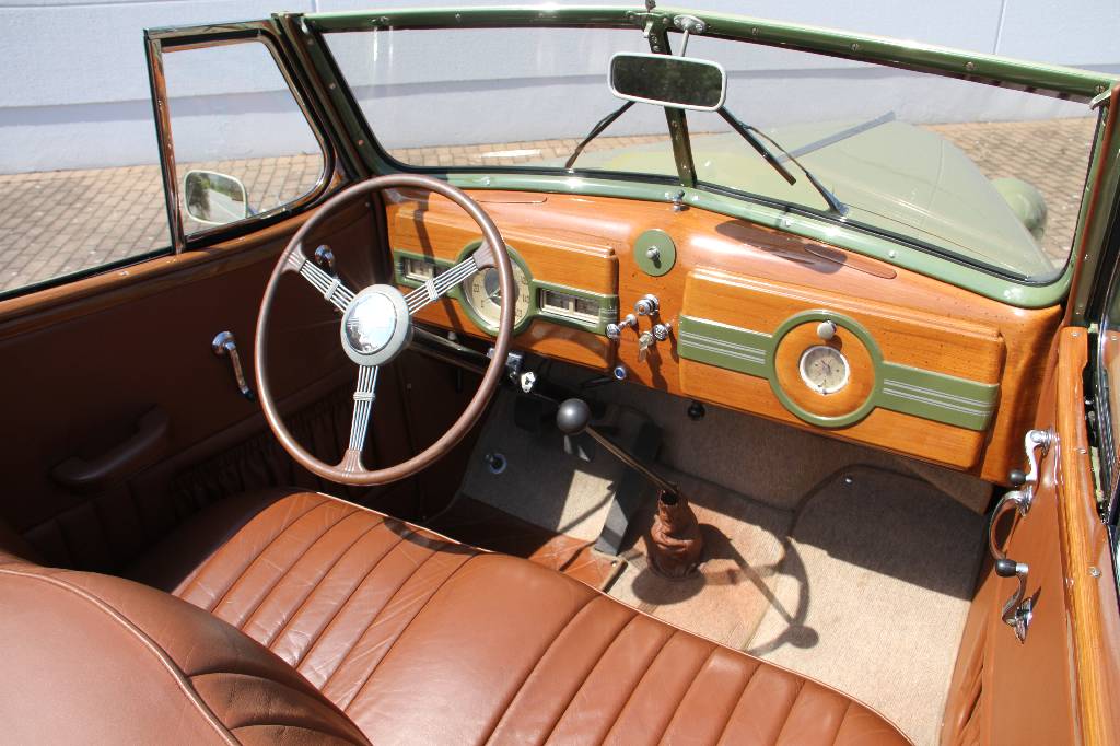 Detail c: Nash LaFayette Cabriolet, EZ 10.1938, 2. Hand laut Brief, Laufleistung ca. 42.000 km abgelesen, HU 07.2017, H-Zulassung, 70 kW/ 95 PS, 6-Zylinder, ...