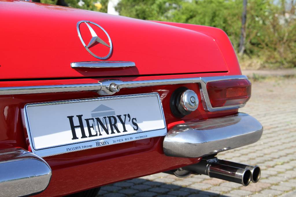 Detail h: Mercedes-Benz 230SL Pagode, Fahrgestellnummer: 012867230SL, BJ 1966, 2. Hand in den USA, H-zulassungsfähig, 110 kW/ 150 PS, 6-Zylinder, ...