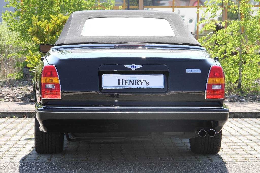 Detail b: Bentley Azure Cabriolet, EZ 07.1997, Laufleistung ca. 48.770 miles, 286 kW/ 389 PS, 8-Zylinder, Automatikgetriebe, schwarz, Leder beige, Classic Data ...