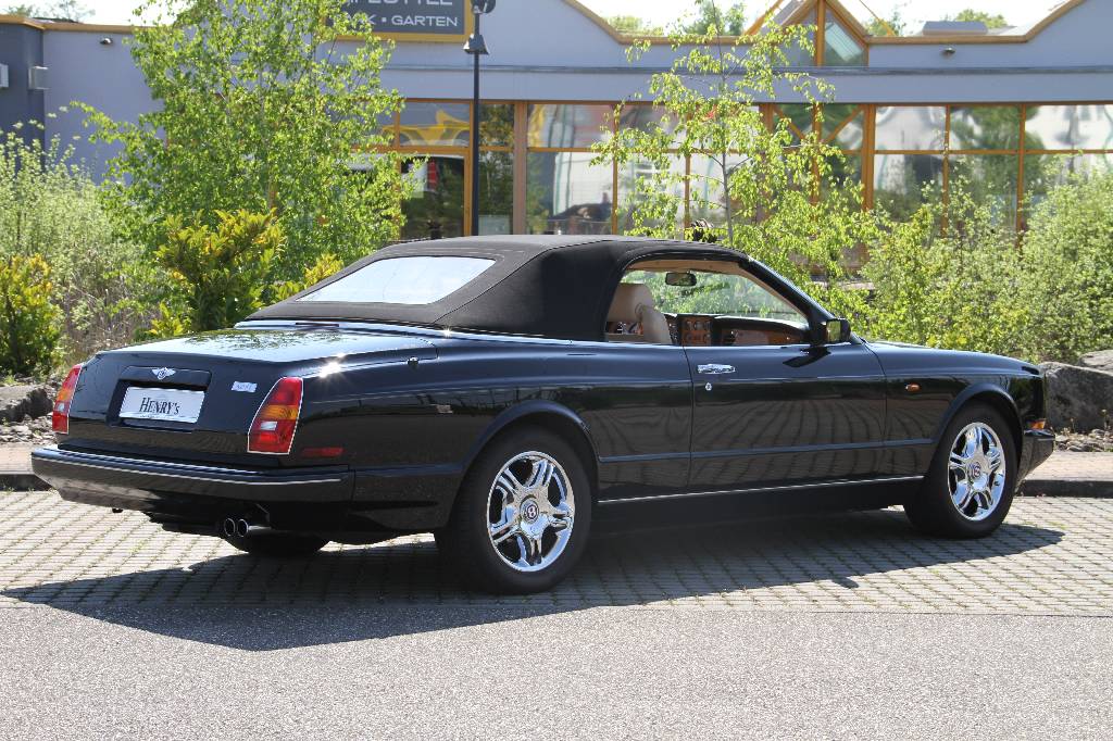 Detail g: Bentley Azure Cabriolet, EZ 07.1997, Laufleistung ca. 48.770 miles, 286 kW/ 389 PS, 8-Zylinder, Automatikgetriebe, schwarz, Leder beige, Classic Data ...