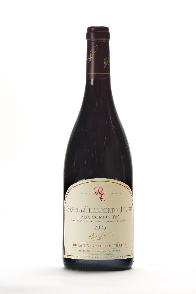 6 Flaschen 2005 Gevrey Chambertin Domaine Rossignol-Trapet, Aux Combottes, je ca. 75 cl, 13 % Vol., unverkostet, selten im Angebot,im Originalkarton, ...