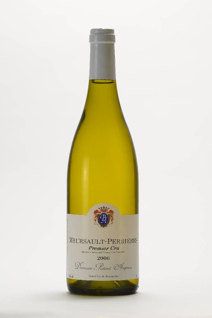 4 Flaschen 2006 Meursault-Perrieres Domaine Potinet-Ampeau, Premier Cru, je ca. 75 cl, 13,7%, je bis zur Kapsel gefüllt, unverkostet, sehr guter ...