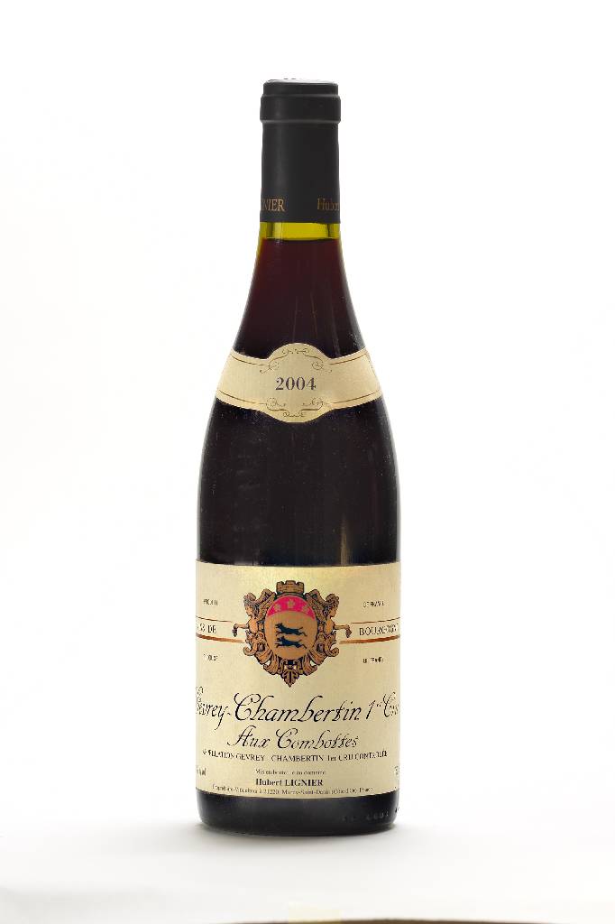 2 Flaschen 2004 Hubert Lignier Gevrey -Chambertin, Aux Combottes, je ca. 75 cl, 13% Vol, je bis zur Kapsel gefüllt, unverkostet, selten im Angebot