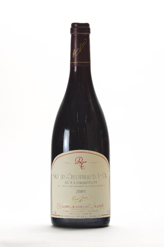 6 Flaschen 2005 Gevrey Chambertin Domaine Rossignol-Trapet, Aux Combottes, je ca. 75 cl, 13 % Vol., unverkostet, selten im Angebot,im Originalkarton, ...