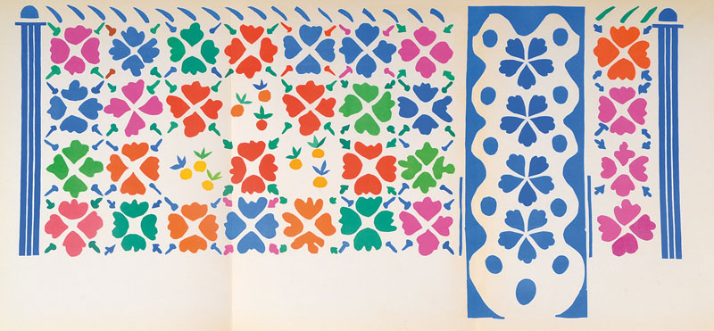 Henri Matisse, 1869-1954, Konvolut aus vier Lithographien unter Aufsicht des Künstlers, aus: Die letzten Werke von Matisse,"Decoration - ...