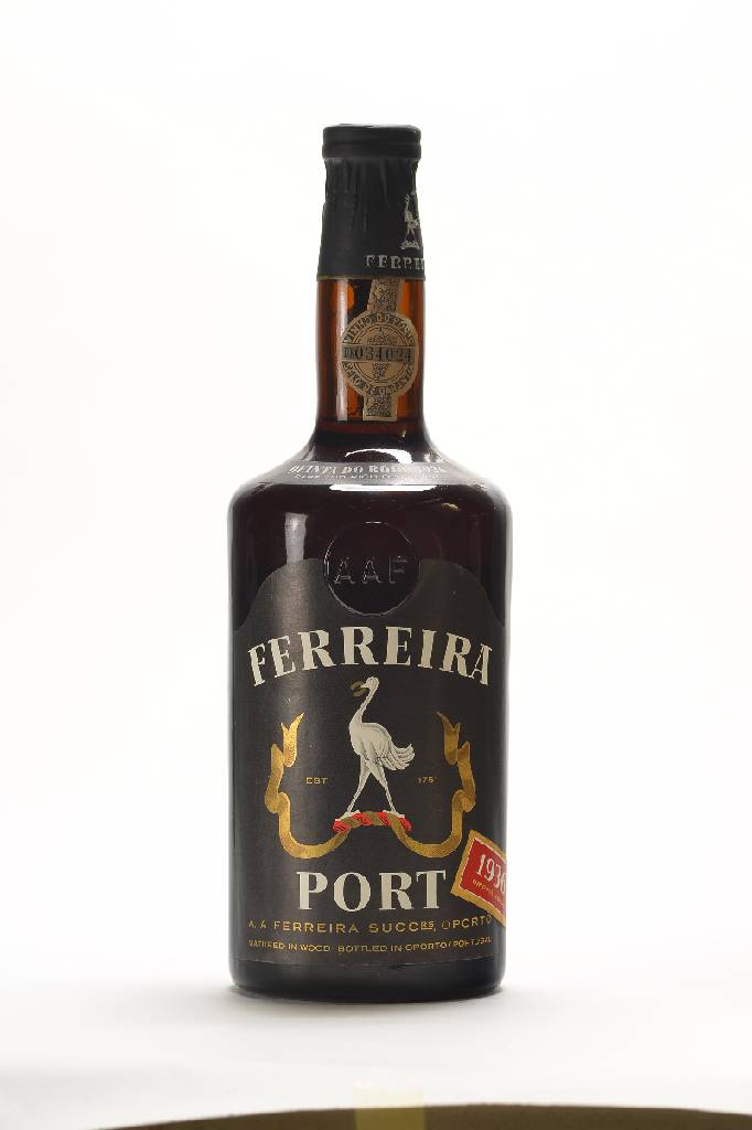 1 Flasche 1936 A. A. Ferreira Succrs Quinta doRodo Rare and Rich old Tawny Port, ca. 75 cl, produced and bottled in Portugal, ca. 20 % Vol., ca. top ...