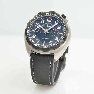 25126606a - ZENO-WATCH Basel Bullhead Pilot Armbandchronograph