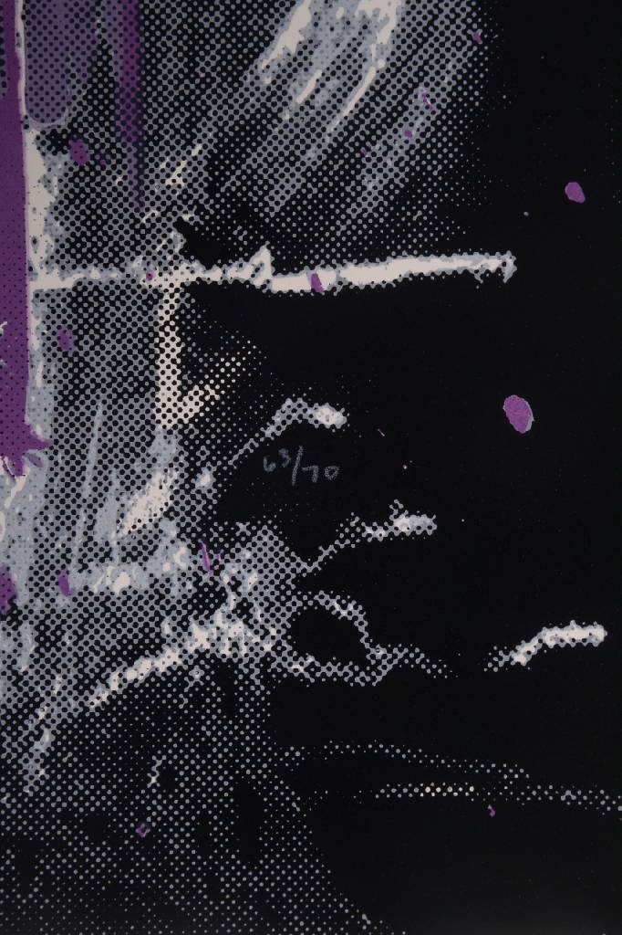 Detail b: Mr. Brainwash, geb. 1966, bekannter Amerikanischer Künstler, hier: Jimi Hendrix Purple, signiert und nummeriert 63/70, Blattgr. ca. 76x57 cm