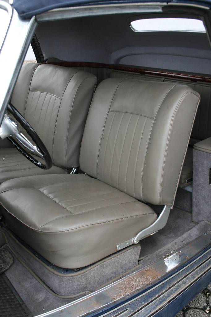 Detail h: Mercedes-Benz 170 S Cabrio, Fahrgestellnummer 13604209979, EZ 07.1950, 2. Hand, Laufleistung ca. 500 km nach Restaurierung, H- zulassungsfähig, 38 ...