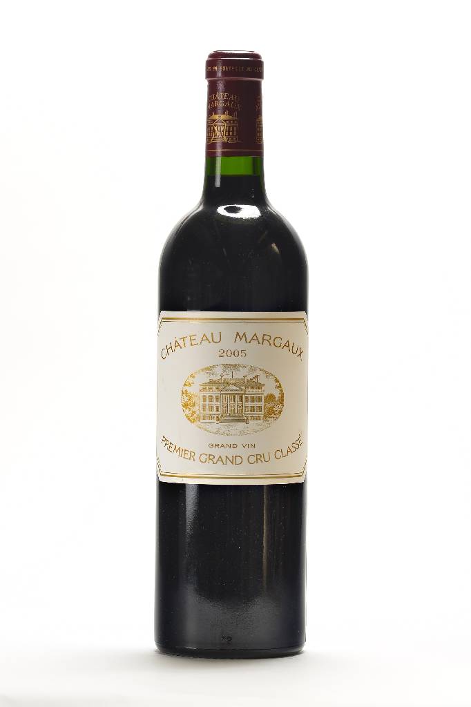 1 Flasche 2005 Chateau Margaux, Margaux, Premier Grand Cru Classe, ca. 75 cl, ca. high fill, ca. 13% Vol., unverkostet, sehrselten im Angebot, sehr ...
