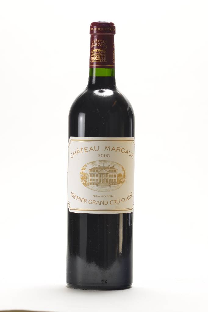 1 Flasche 2005 Chateau Margaux, Margaux, Premier Grand Cru Classe, ca. 13 % Vol., ca. high fill, ca. 75 cl, unverkostet, sehr guter ...
