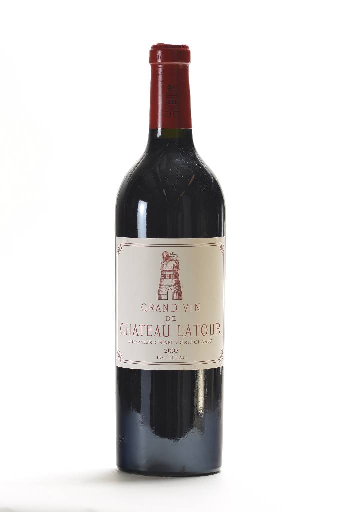 1 Flasche 2005 Chateau Latour, Pauillac, Premier Grand Cru Classe, ca. high fill, ca. 75 cl, ca. 13% Vol., unverkostet, sehr selten im Angebot, ...