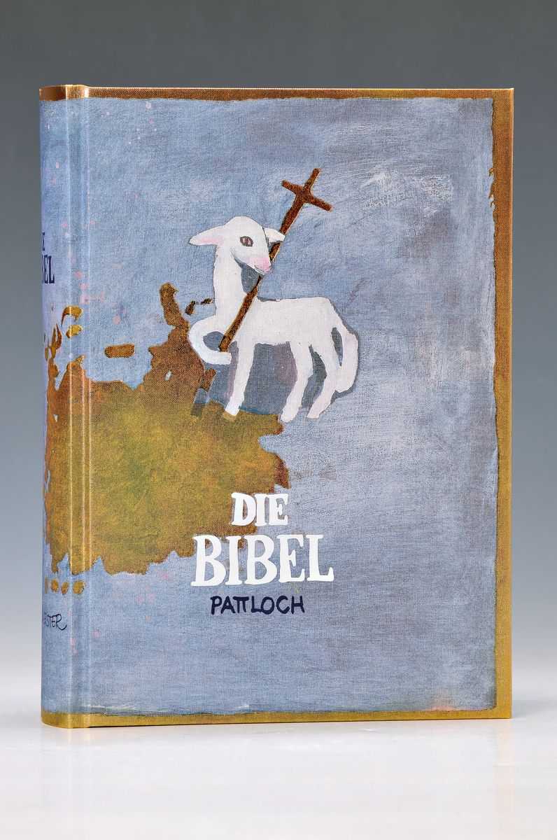 Die Bibel illustriert von Rosina Wachtmeister, Pattloch Verlag 1999, signiert und nummeriert 2370/3000, Original Leineneinband und Schuber, ...