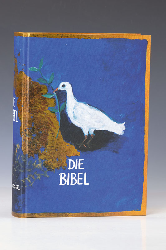 Die Bibel illustriert von Rosina Wachtmeister, Pattloch Verlag 1999, limitierte Sonderausgabe des ars-libri Verlags, in farbig illustriertem ...