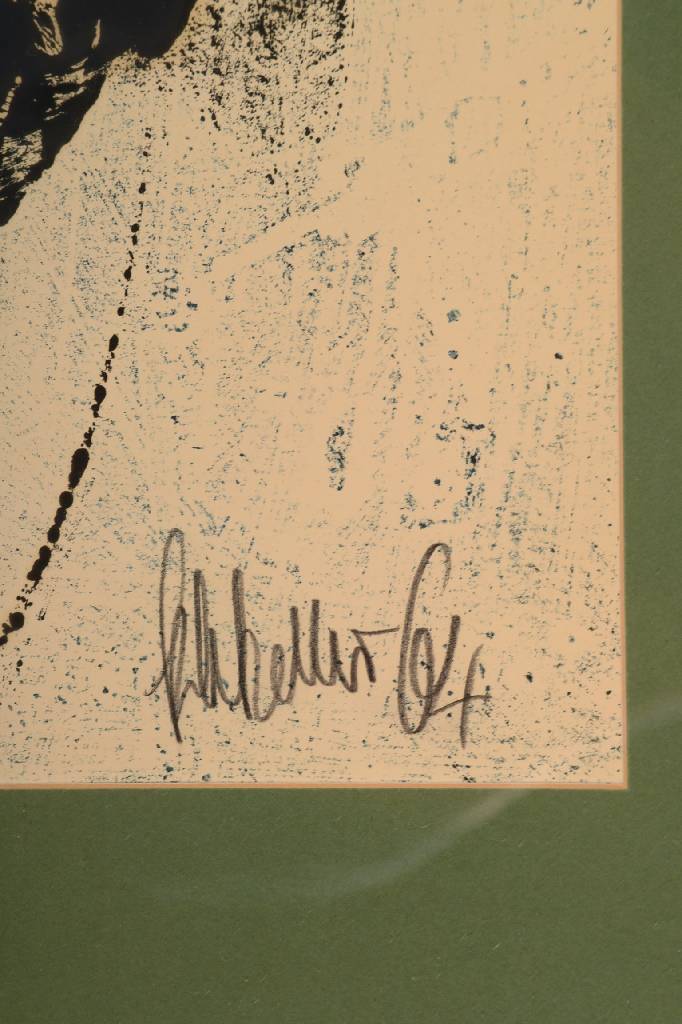 Detail a: Klaus Heinrich Keller, geb. 1938 Godramstein/Pfalz, Meisterschüler von Prof. Berger-Bergner, hier: Konvolut aus drei Lithographien, je handsigniert, ...