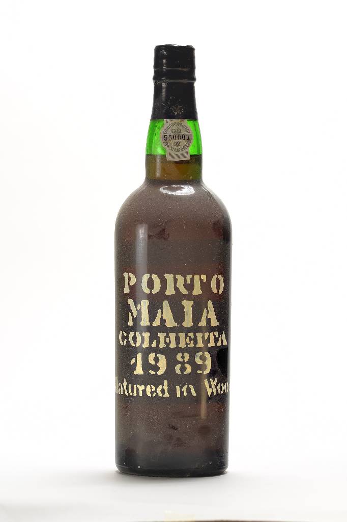 5 Flaschen 1989 Colheita Porto Maia, Matured in Wood, je ca. into neck, je ca. 75 cl, je ca. 20% Vol., 1998 in die Flasche gefüllt, Produced, ...
