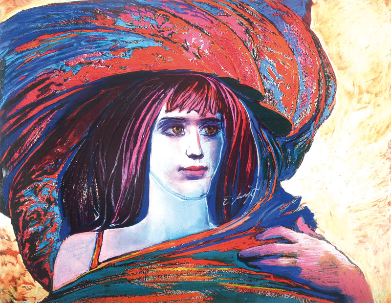Ernst Fuchs, geb. 1930 Wien, Konvolut aus drei Giclee auf Leinwand, je signiert und nummeriert, Auflage 300, Blattgr. ca. 61x76,5 cm bzw. 61x46,5 cm ...