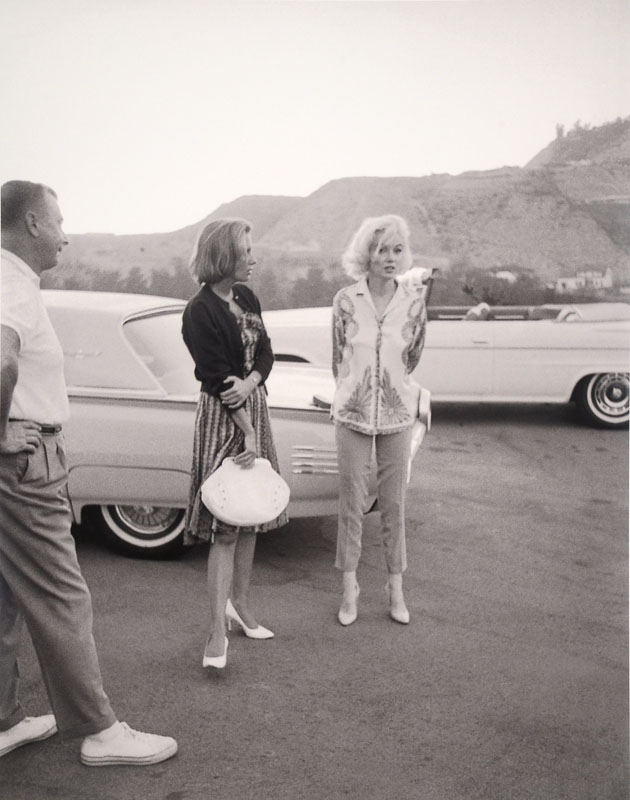 George Barris, geb. 1925, Farbfotografie auf Fotopapier, Marilyn Monroe, One West Publishing, rückseitig nummeriert 119/200, Blattgr. ca. 51x40,5 ...