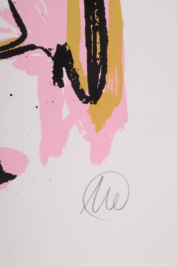 Detail a: Markus Lüpertz, geb. 1941, Konzert in Bad Reichenhall 2011, Farbserigraphie, handsigniert und nummeriert e.a., Blattgr. ca. 70x53 cm