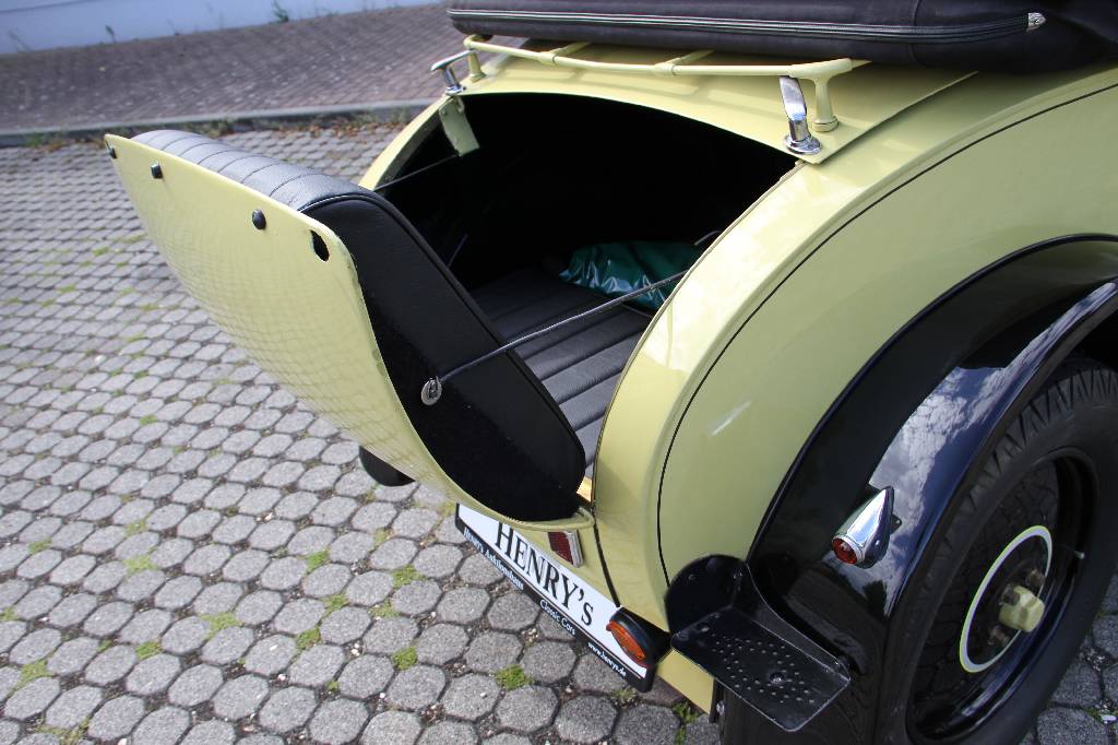 Detail d: Peugeot 172 R Tourer Cabriolet, Fahrgestellnummer 10504J, EZ 1920, Fahrzeughalter unbekannt, Laufleistung ca. 57.698 km abgelesen, HU fällig, H- ...