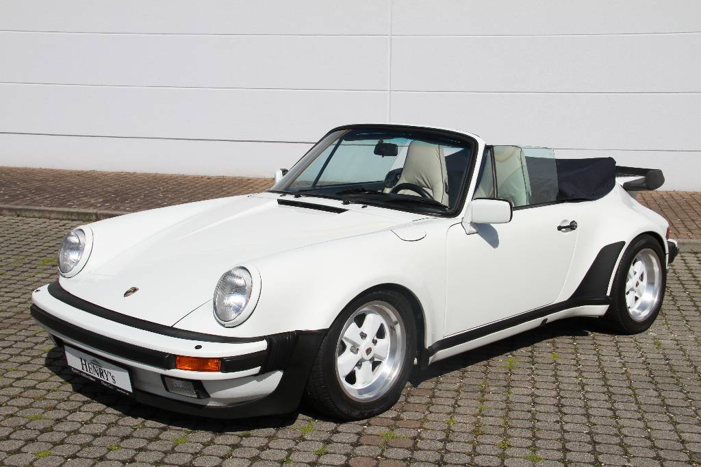 Porsche, 911 Turbo 3.3, Cabriolet, Fahrgestellnummer WPOEB0938KS070219, EZ 04.01.1989, Laufleistung 112.724 km abgelesen, HU neu, 210 kW/ 286 PS, 6- ...