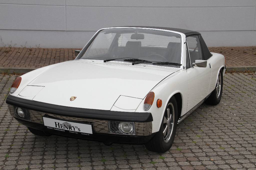 Porsche 914/6 Targa Coupé, Fahrgestellnummer 9142430183, EZ 01.05.1972, Laufleistung 54.751 km abgelesen, HU 02.2018, 81 kW/110 PS, 6-Zylinder, ...