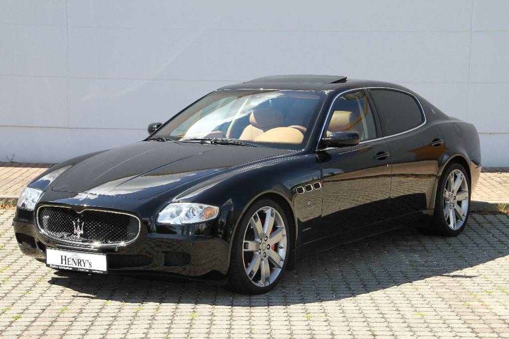 Maserati Quattroporte GTS, Fahrgestellnummer ZAMFD393000034754, EZ 05.2008, Laufleistung ca. 55.200 km, HU bis 04.2018, 294 kW/ 400 PS, 8-Zylinder, ...