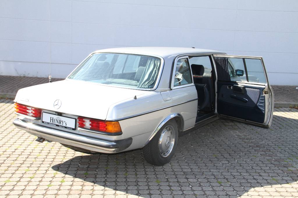 Detail c: Mercedes-Benz 250 Lang W123, Fahrgestellnummer: WDB1230281A021064, EZ 09.1983, Laufleistung ca. 162.513 km abgelesen, H-zulassungsfähig, 103 kW/ 140 ...