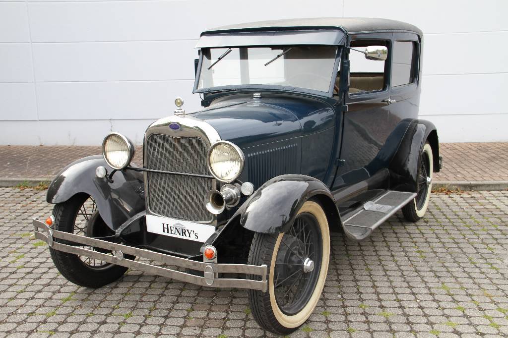 Ford A, Fahrgestellnummer: 580995, EZ 01.1929, Laufleistung ca. 11.612 miles abgelesen, H-zulassungsfähig, 29 kW/ 39 PS, 4-Zylinder, 3-Gang ...
