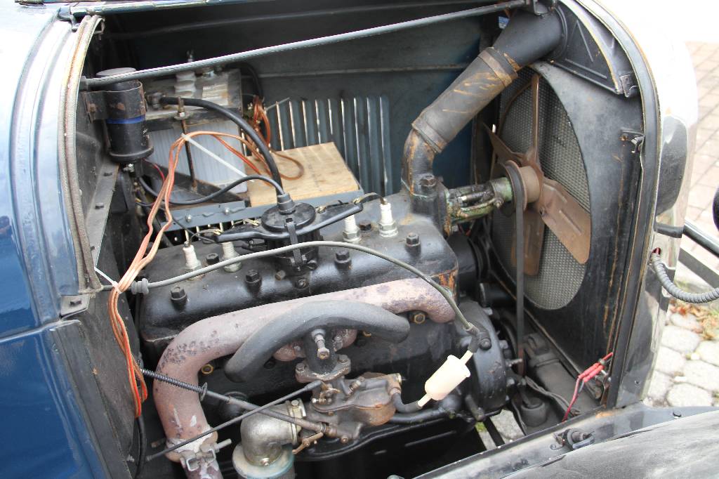 Detail f: Ford A, Fahrgestellnummer: 580995, EZ 01.1929, Laufleistung ca. 11.612 miles abgelesen, H-zulassungsfähig, 29 kW/ 39 PS, 4-Zylinder, 3-Gang ...