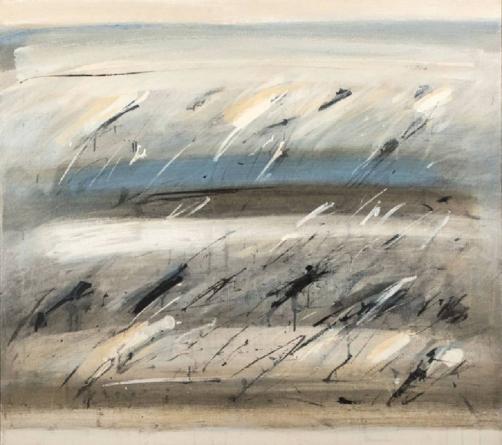 Eleonore Fuchs-Heidelberg, 1946 Heidelberg - 2012 Berlin, Blow up, Acryl auf Leinwand, rückseitig signiert, datiert 2000, 90x100cm, weiße ...