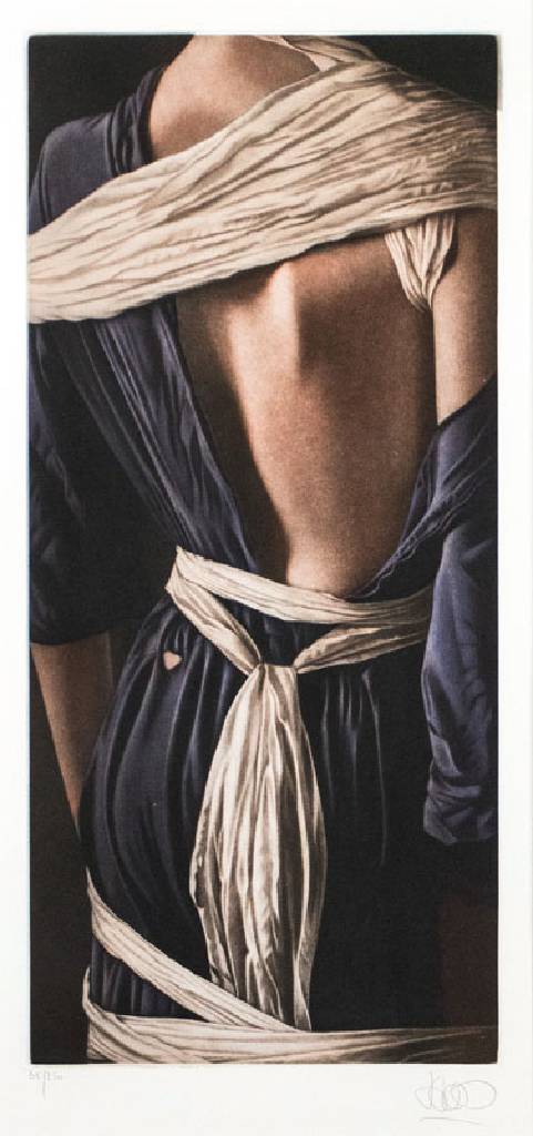 Willi Kissmer, geb. 1951 Duisburg, Konvolut aus zwei Radierungen, jeweils signiert und nummeriert Auflage 250, 2001, Platte ca. 58x27 cm, jeweils mit ...
