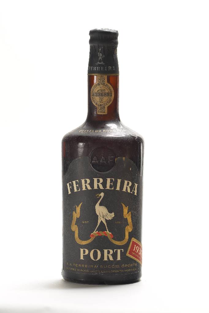 1 Flasche 1936 Ferreira Succrs Port Quinta do Rodo, Rich and Old Tawny Port, ca. 75 cl, produced and bottled in Portugal, ca. 20 % Vol. , ca. top ...