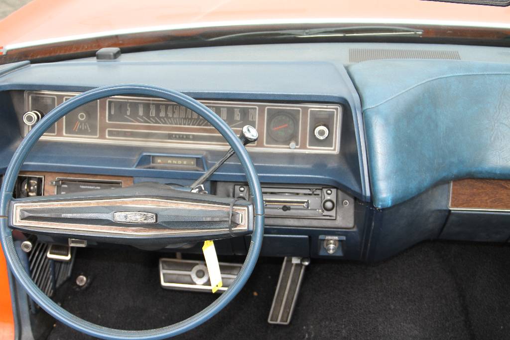 Detail e: Ford LTD Convertible Cabriolet, Fahrgestellnummer 1U61S151774, EZ 01.07.1971, 1. Hand, Laufleistung 60.781 km abgelesen, HU 07.2016, H-Zulassung, 190 ...