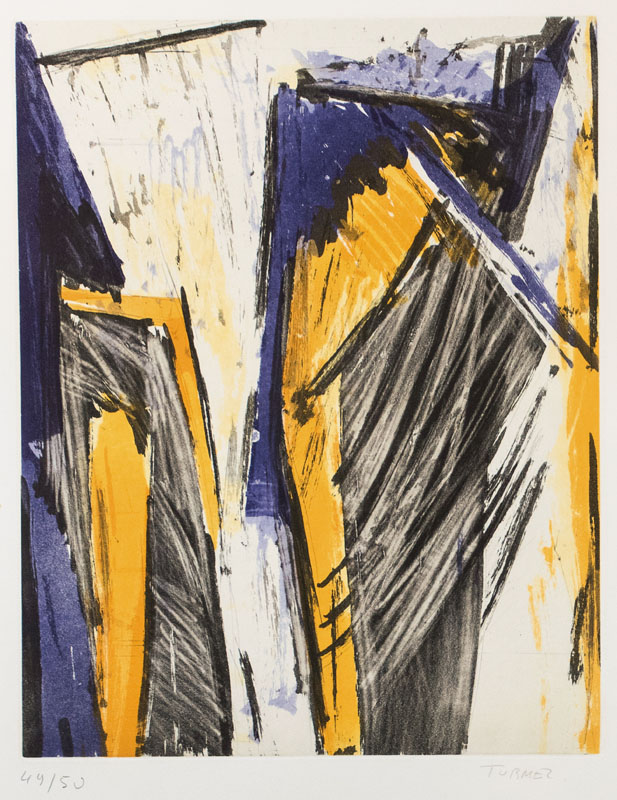 Jean-Paul Turmel, geb. 1954, Konvolut aus zwei Farbradierungen, je signiert und nummeriert 49/50 bzw. 38/50, Platte ca. 49,5x39 cm, Blattgr. ca. ...