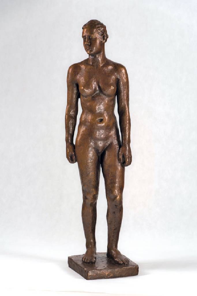 Georg Kolbe, 1877-1947, Jungmädchen, Bronzeskulptur, monogrammiert GK, Gießerstempel H. Noack Berlin, WVZ Fr. Dr. Berger, Nr. 151, S. 343, H. ca. ...