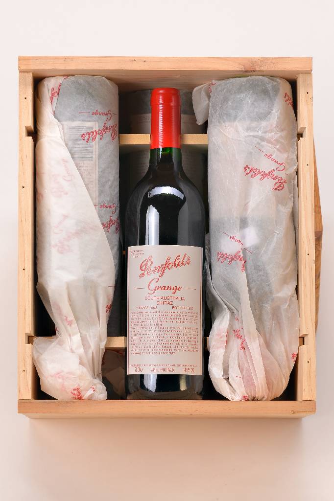 Detail a: 6 Flaschen 1998 Penfolds Grange, South Australia, je ca. 75 cl, 14,6 % Vol., unverkostet, Füllstände: je ca. into neck, alle in Originalpapier ...