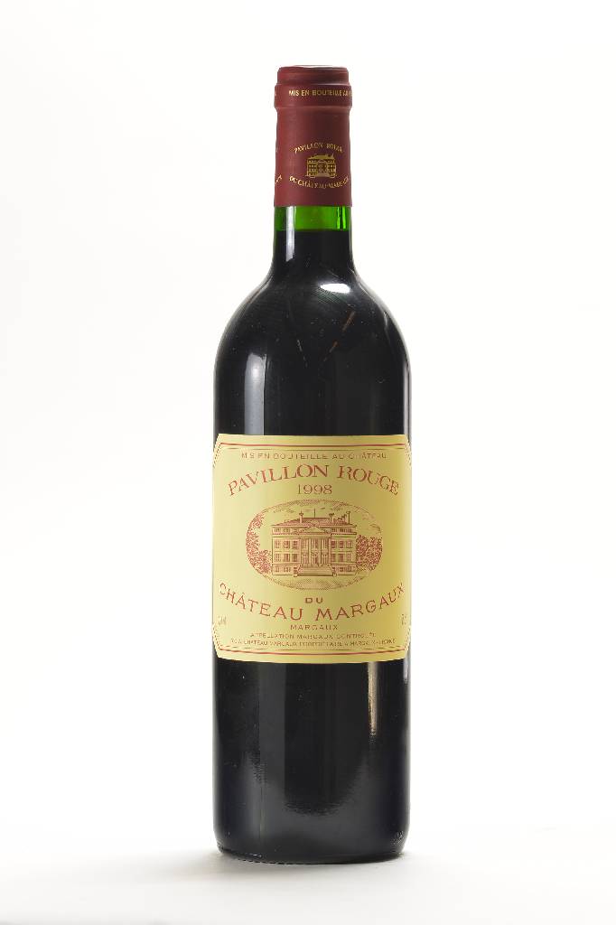 2 Flaschen Pavillon Rouge du Chateau Margaux , Margaux, Zweitwein von Chateau Margaux, 12,5 % Vol., 75 cl, unverkostet, Jahrgänge: 1996 und 1998, ...