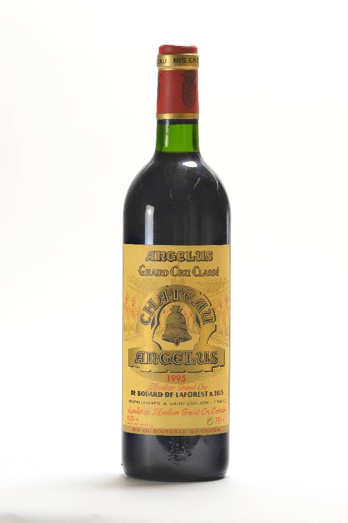 2 Flaschen Chateau Angelus, Saint Emilion, Grand Cru Classe, Jahrgänge: 1993 und 1995, je ca. 75 cl, Füllstände: je ca. top shoulder,unverkostet, ...