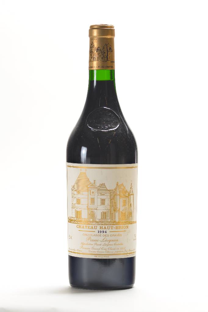 1 Flasche 1994 Chateau Haut-Brion, Pessac -Leognan, Premier Grand Cru Classe, 12,5 % Vol., 75 cl, unverkostet, Abstand zwischen Kapselund Wein: ca. ...