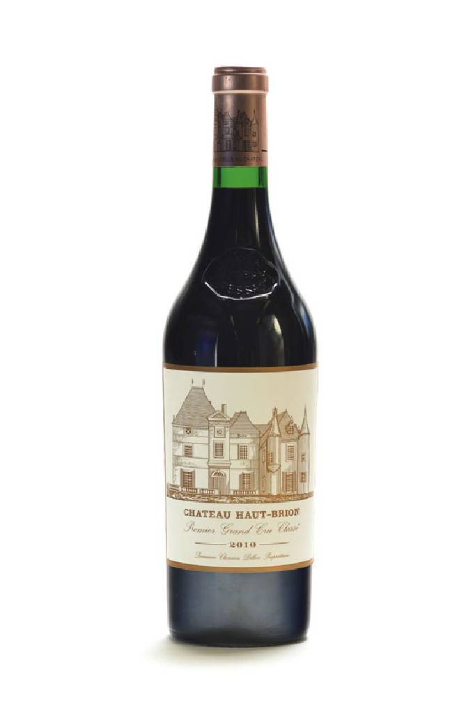 1 Flasche 2010 Chateau Haut Brion, Pessac -Leognan, Premier Grand Cru Classe, 15 % Vol.,75 cl, Abstand zwischen Kapsel und Wein: ca. 1,2 cm, ...